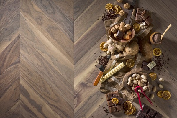 CHEVRON COLLECTION – American Walnut Sunset