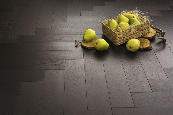 HERRINGBONE COLLECTION – Charcoal