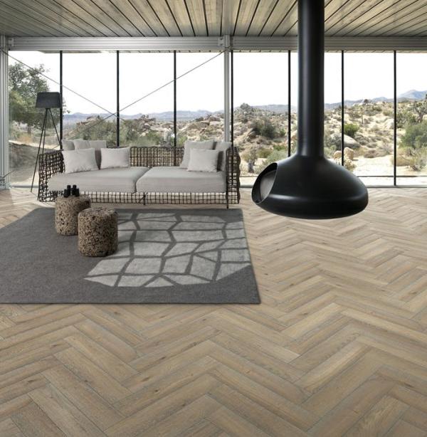 HERRINGBONE COLLECTION – Herringbone Oak CC Vintage White