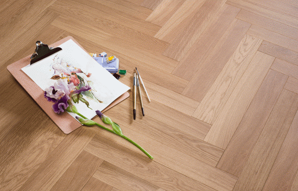 HERRINGBONE COLLECTION – Raw Sienna