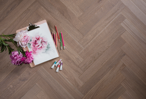 HERRINGBONE COLLECTION – Spinel Grey