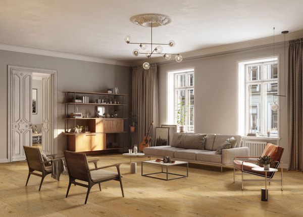 WOODHILLS COLLECTION – Aura Gold Wood Flooring Oak